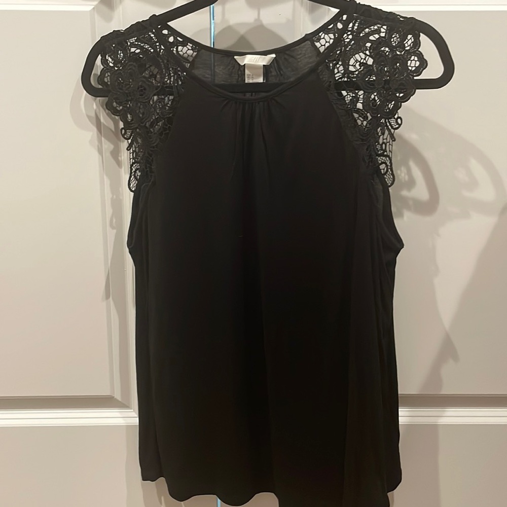 H&M black top
